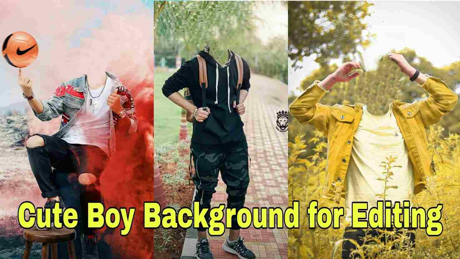 Boy without Face Photo Editing Background Images Hd