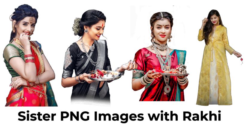 Raksha Bandhan Special Girls PNG Images