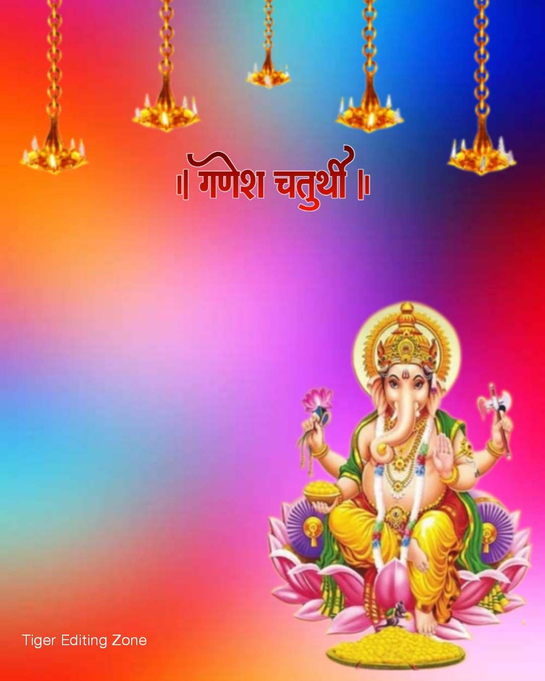 Ganesh Photo Editing Background