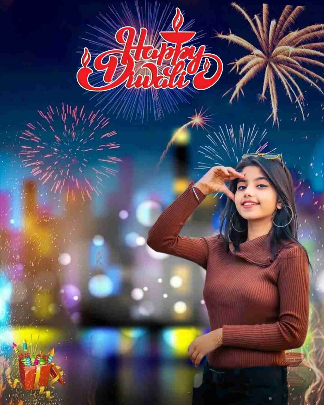 Happy Diwali CB Background for Photo Editing