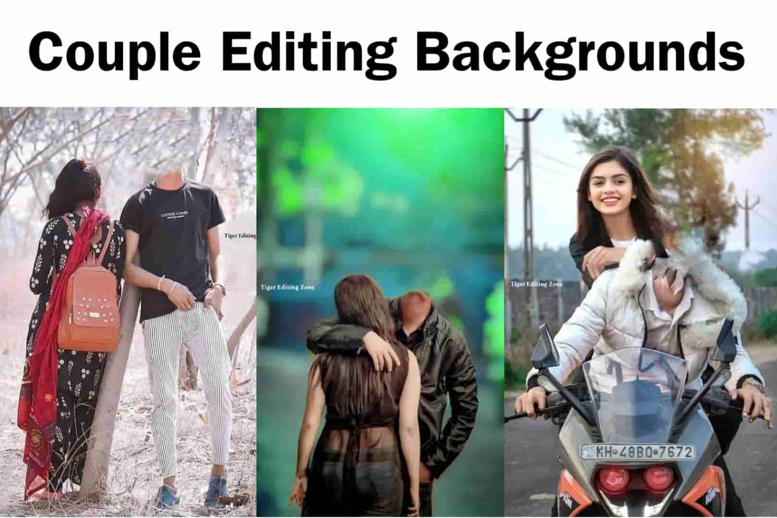 Couple Photo Editing Backgrounds without face