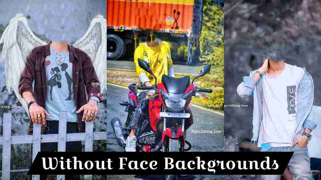New Photo Editing Background Without Face for Boys
