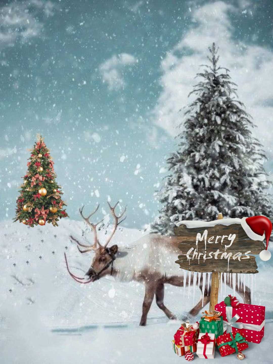 Christmas Editing Background Full HD