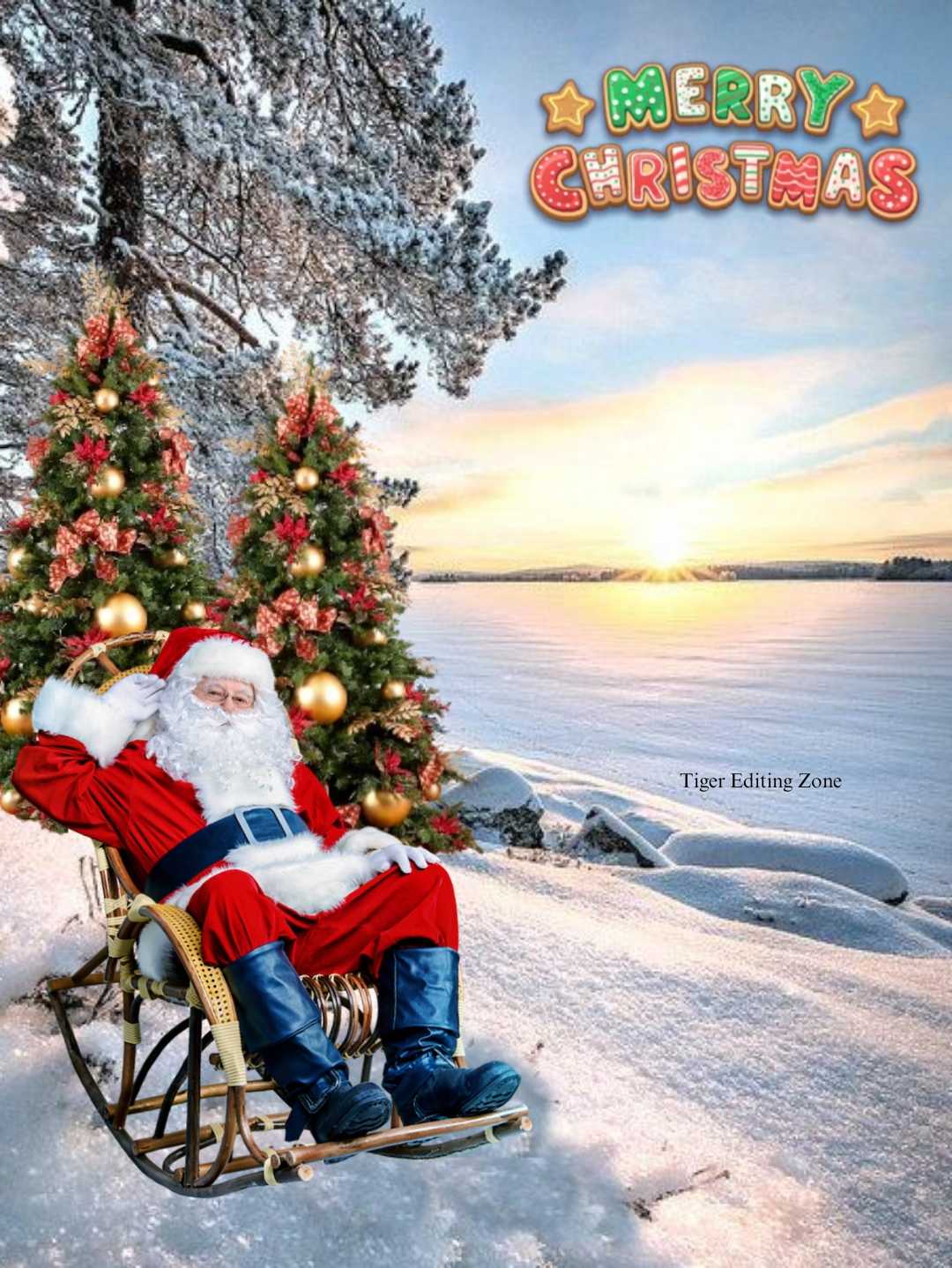 Christmas Editing Background Image