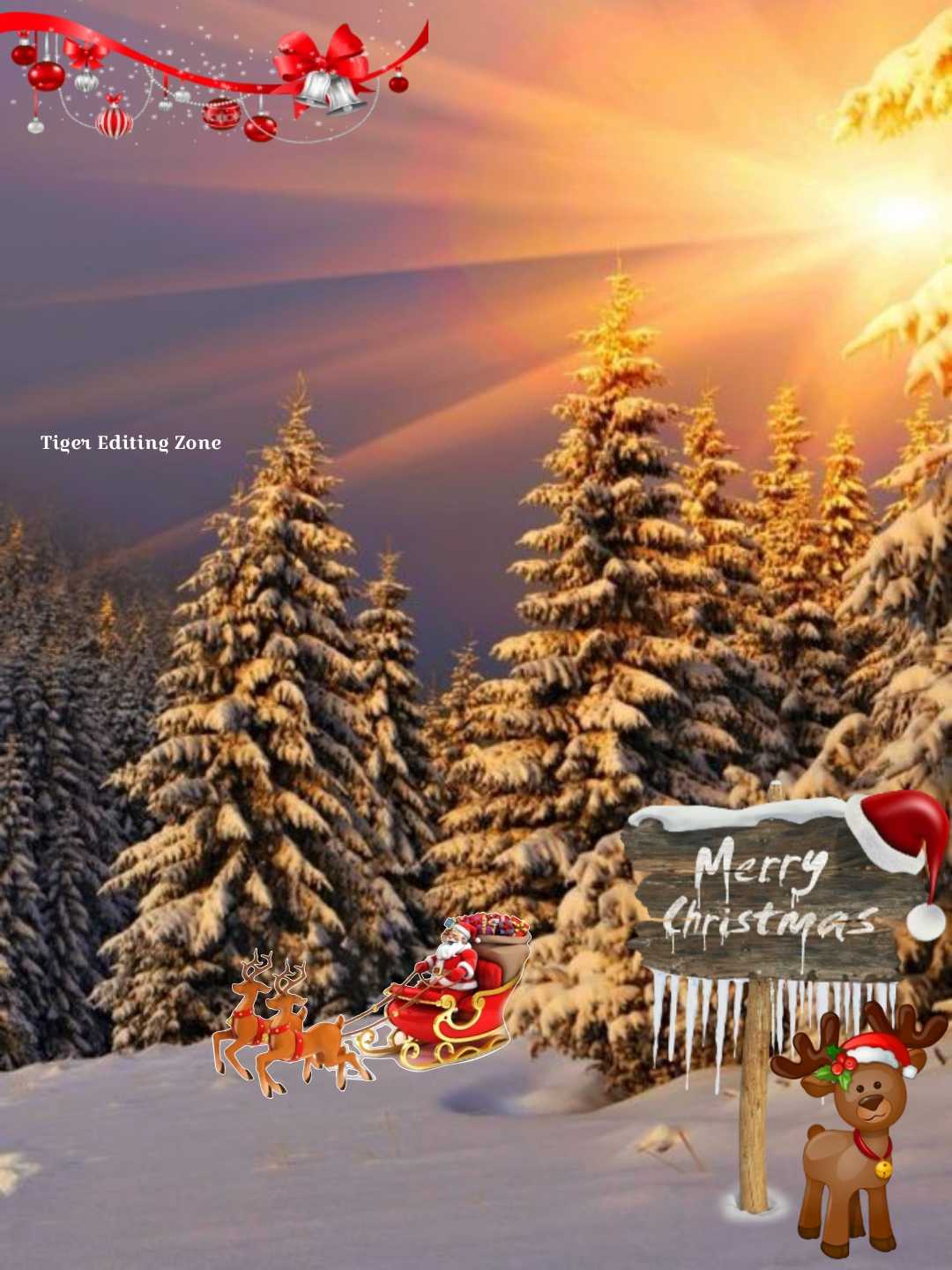 Christmas banner Background HD