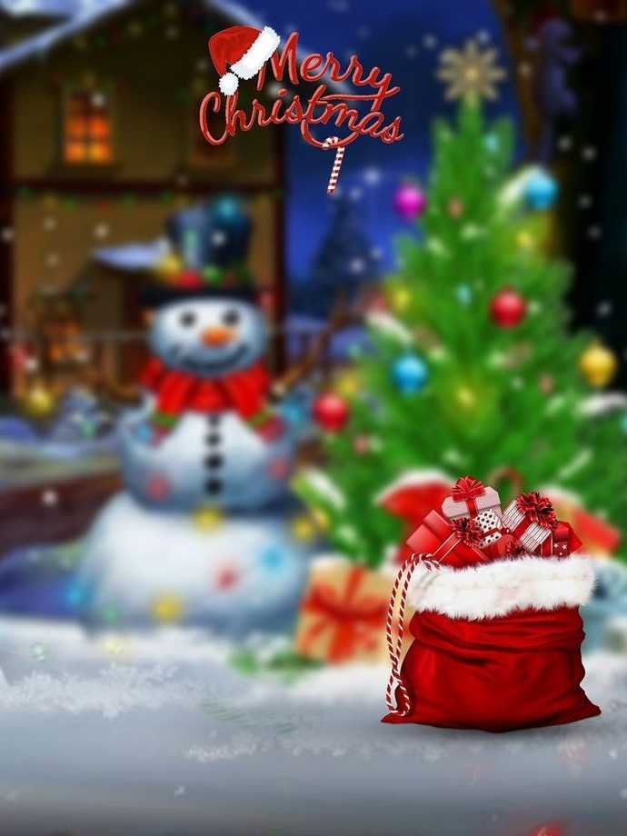 Christmas editing background HD 4k
