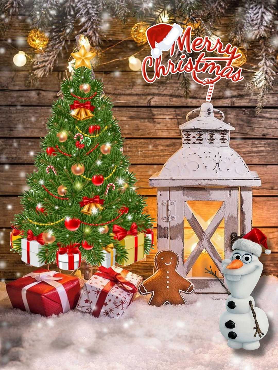 Christmas photo background HD