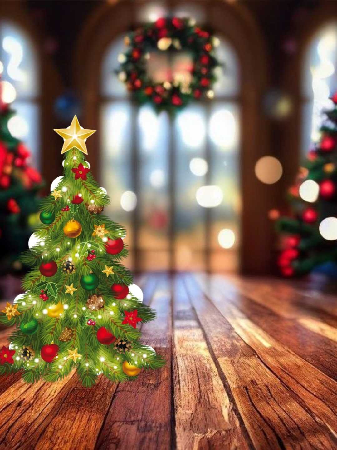Full hd christmas editing backgrounds
