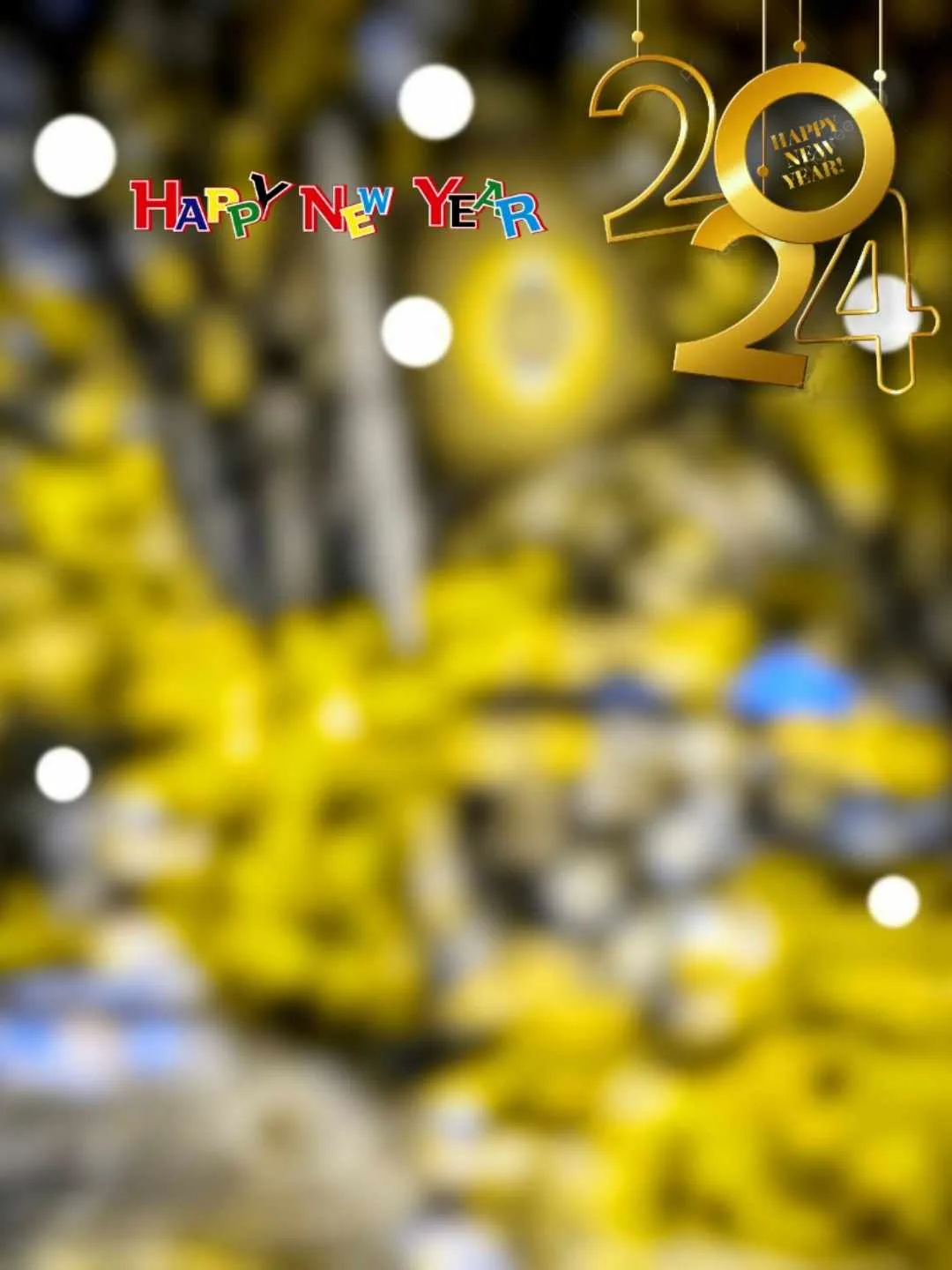 Happy New Year 2024 Editing CB Background