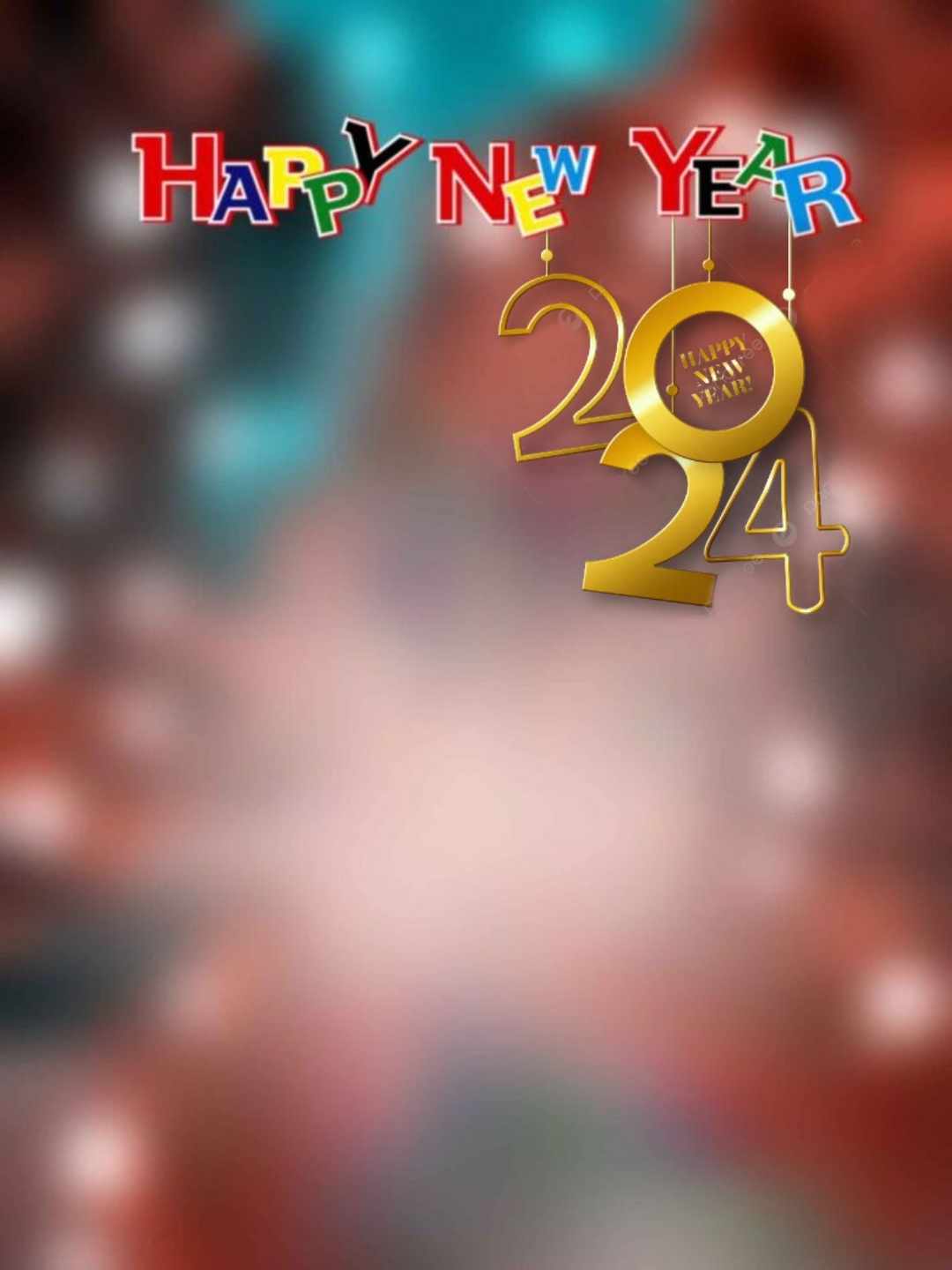 Happy New Year Background CB Editing