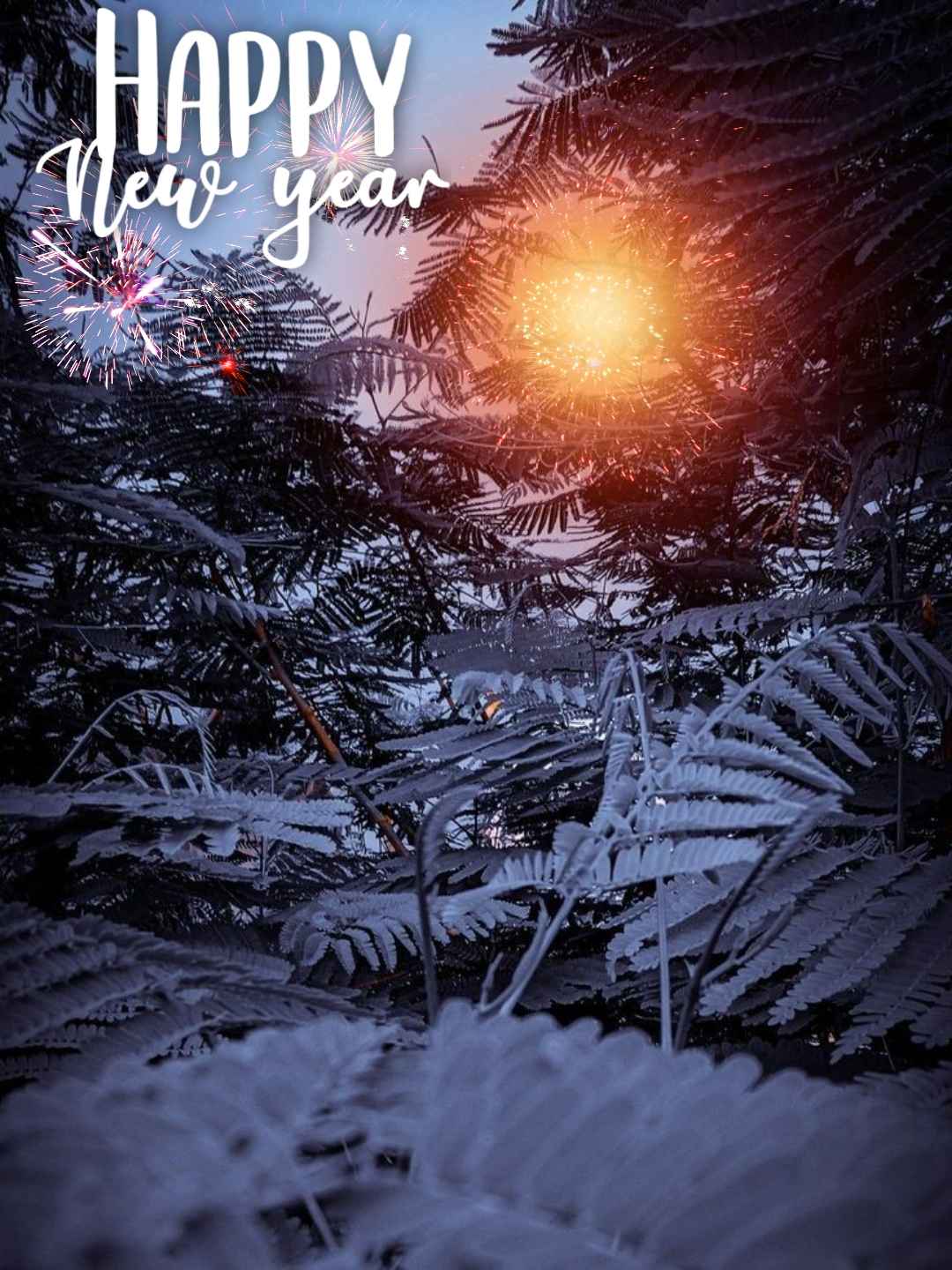 Happy New Year Background HD PicsArt