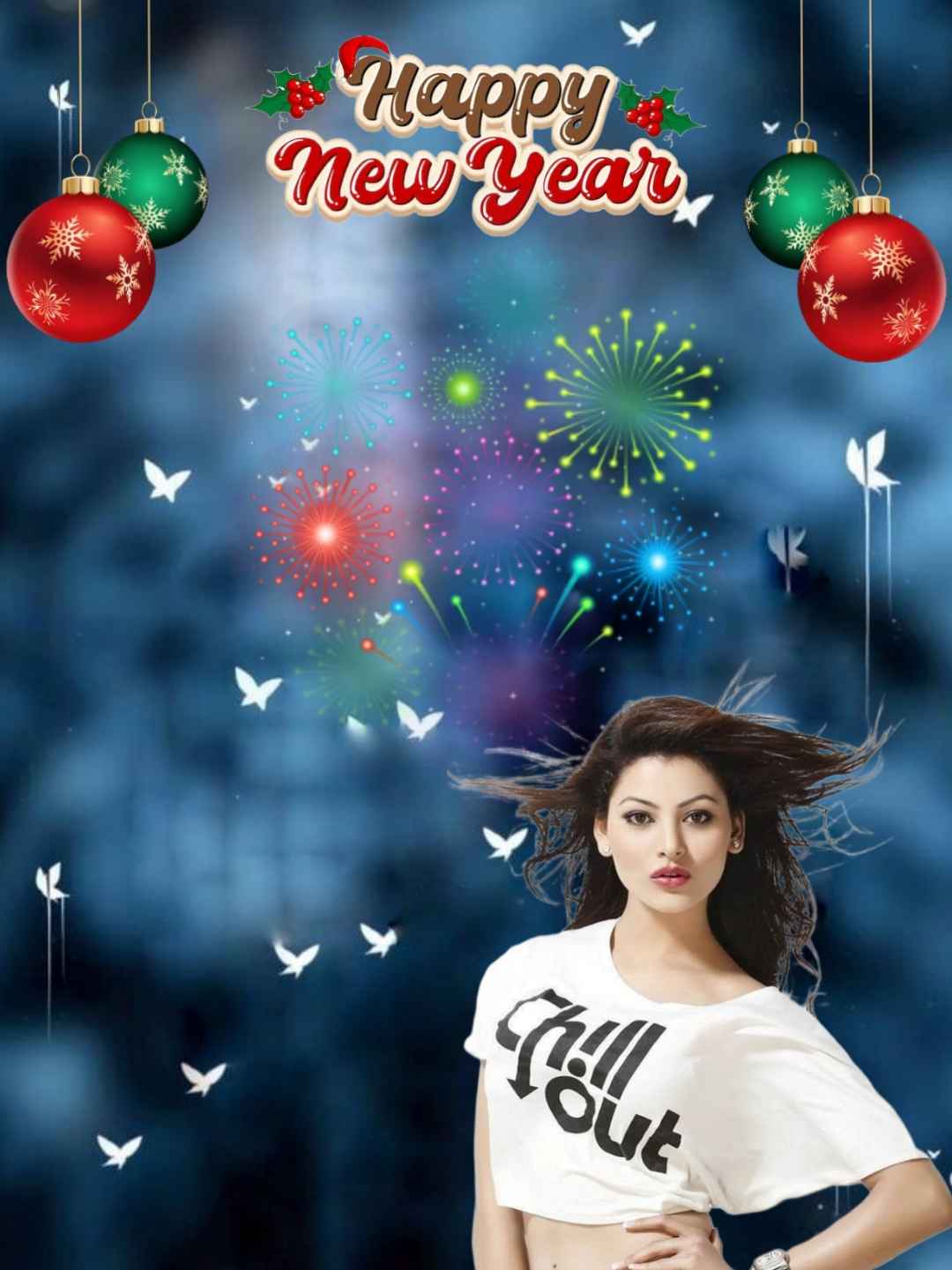 Happy New Year CB Editing Background
