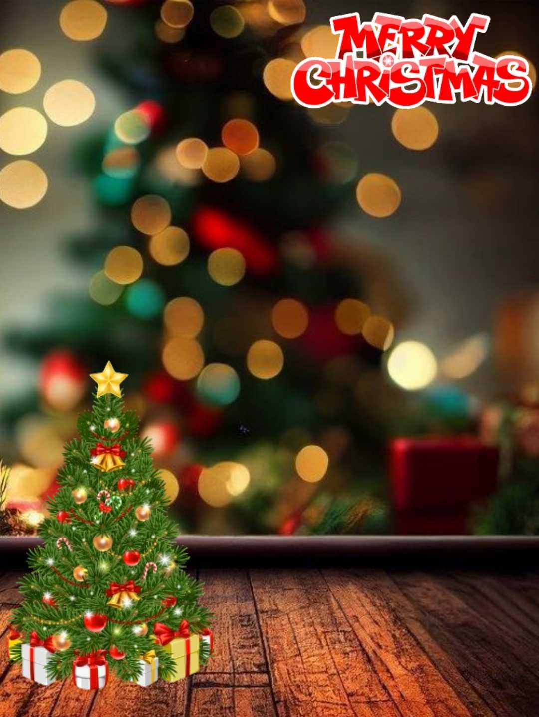 Marry Christmas winter background hd