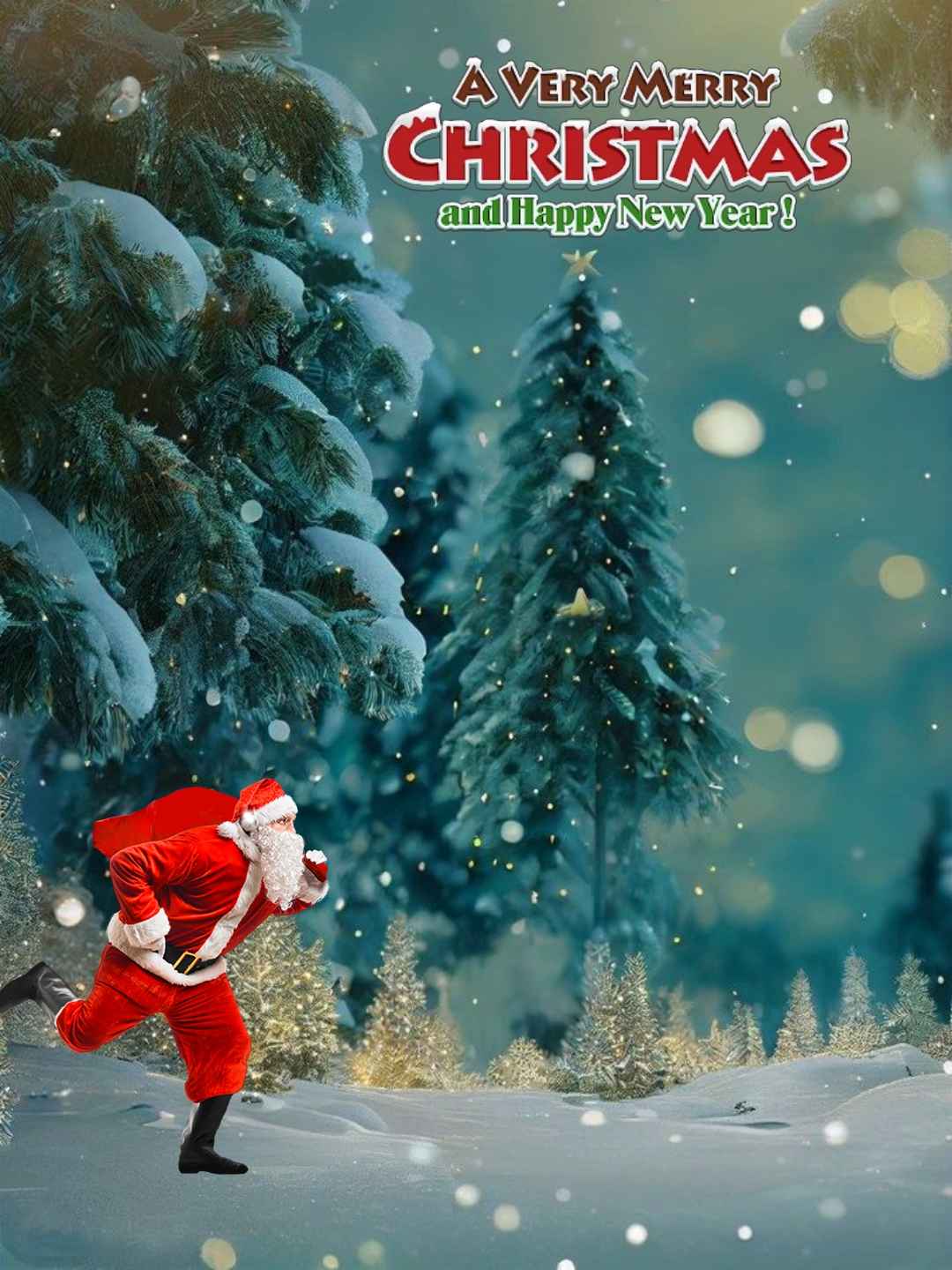 Merry Christmas Photo Editing Background Hd