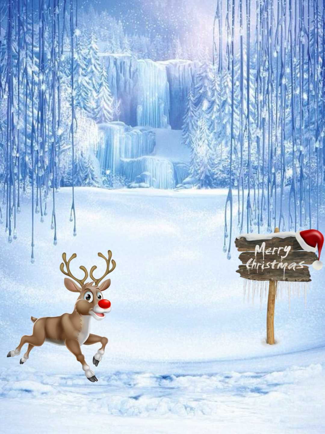 Online christmas editing background