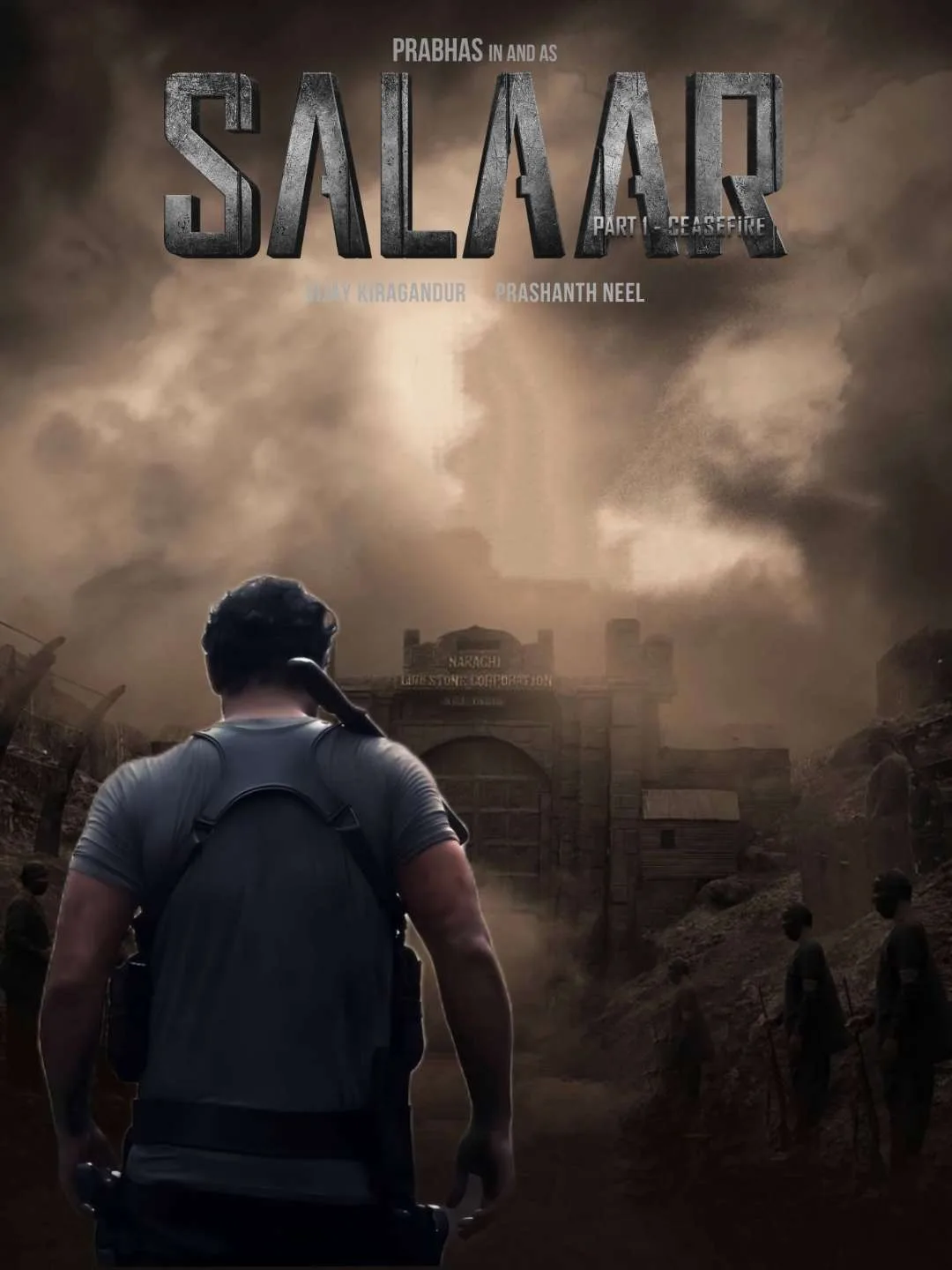 Salaar Movie Poster Photo Editing Background