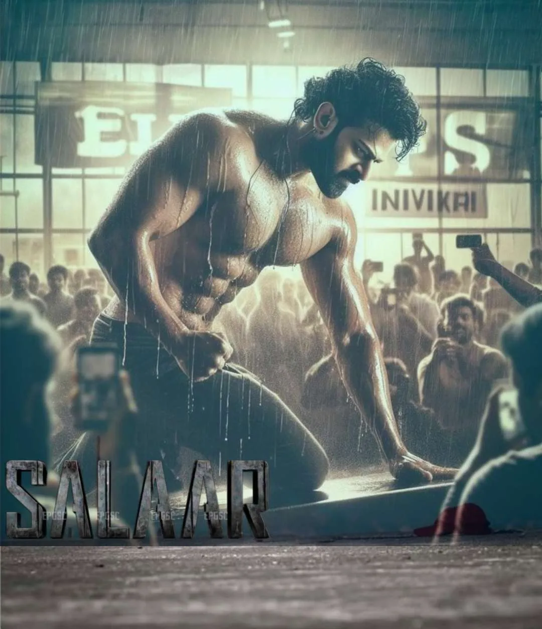 Salaar Movie Prabhash Background Image for Editing