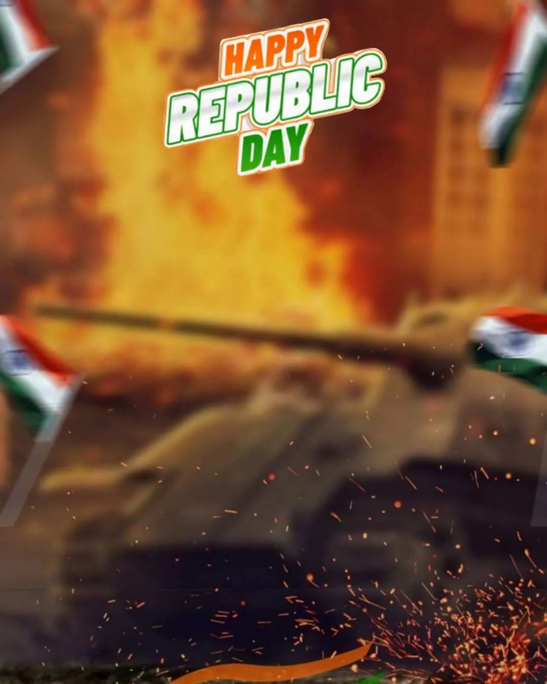 Happy Republic day photo editing background