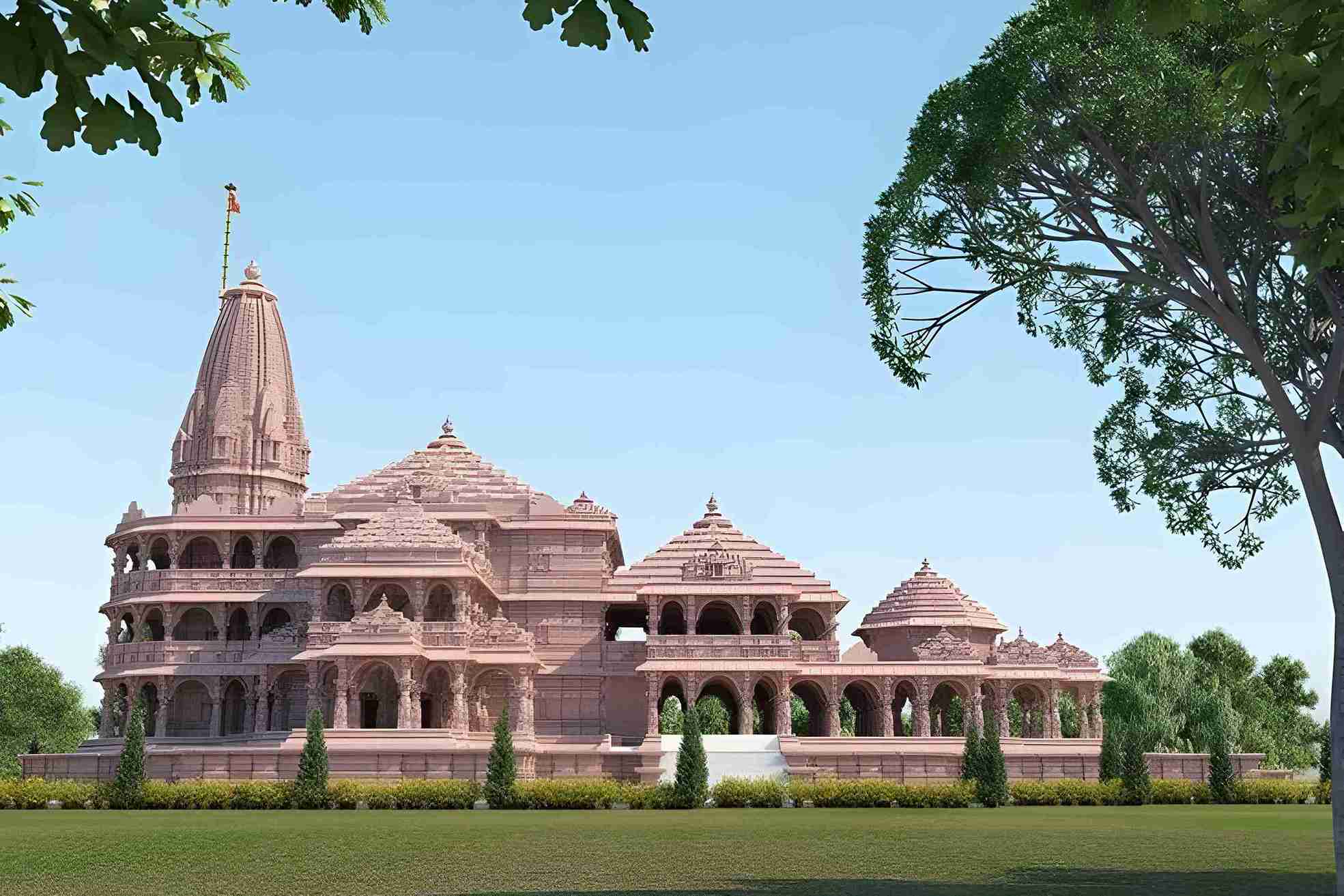 Shree Ram Mandir Ayodhya Original Photo HD