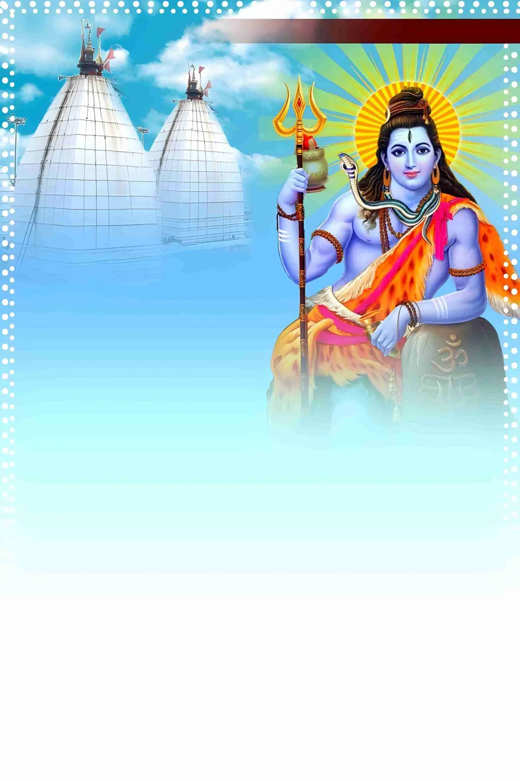 Shivratri editing background image