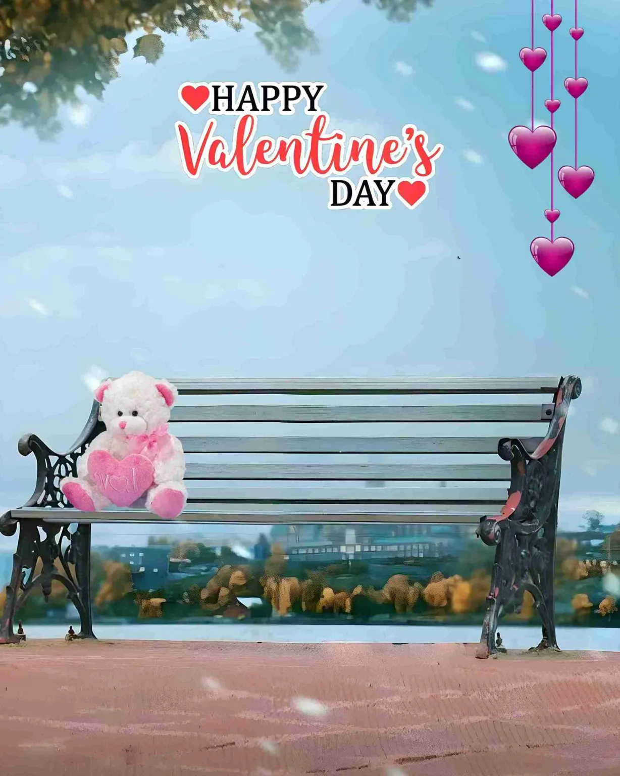 Valentine day photo editing background download