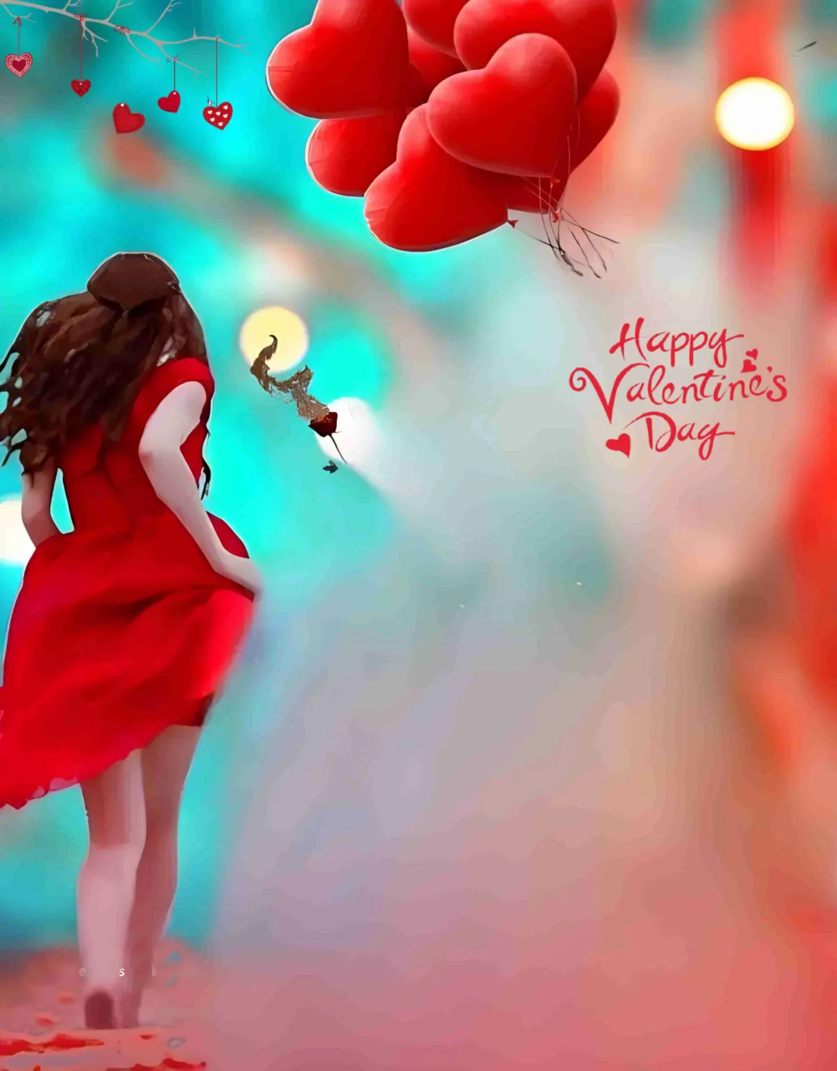 valentine day hd photo editing background